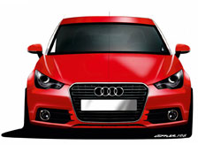 Скетч Audi A1 — 8